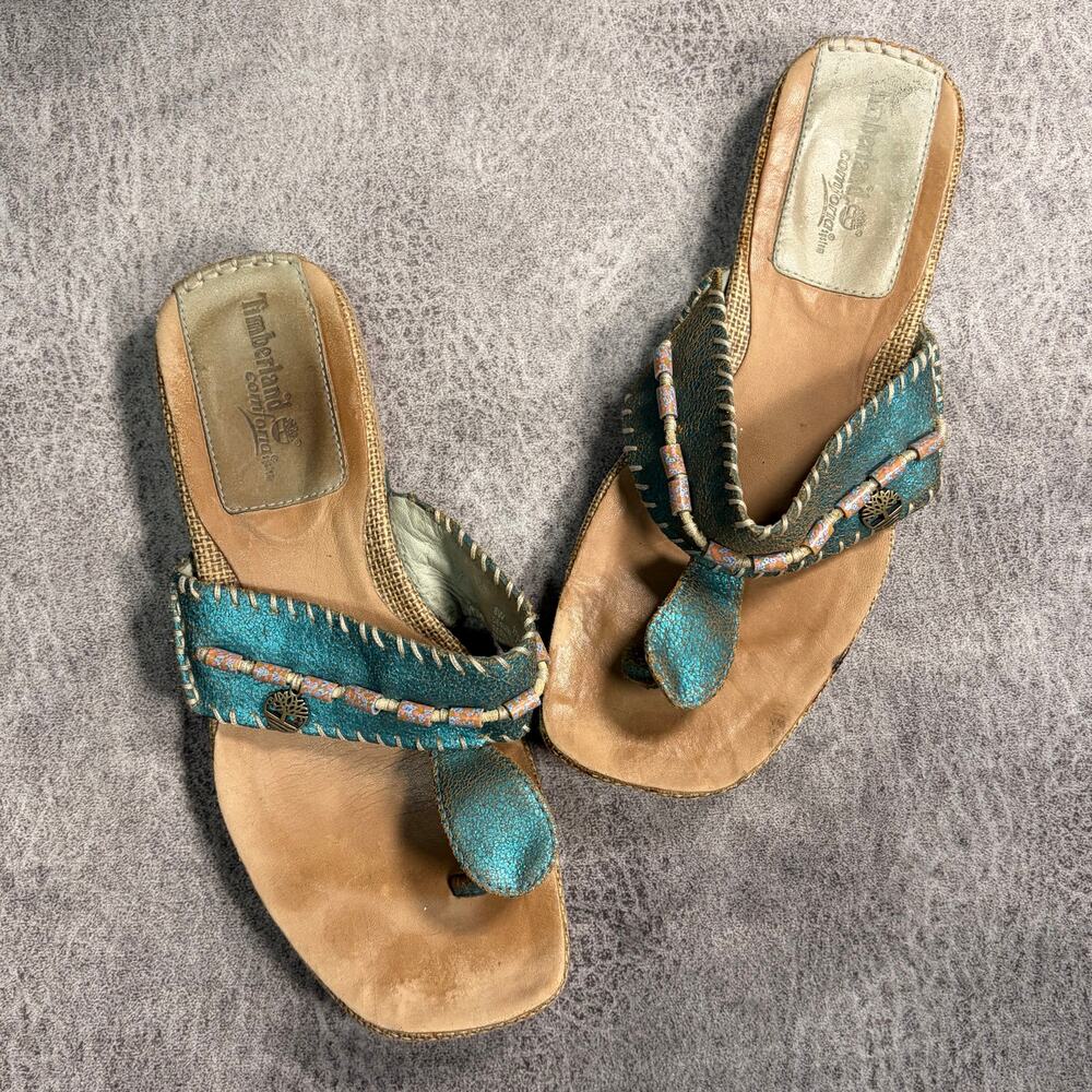Blue Timberland Limited Edition Sandals